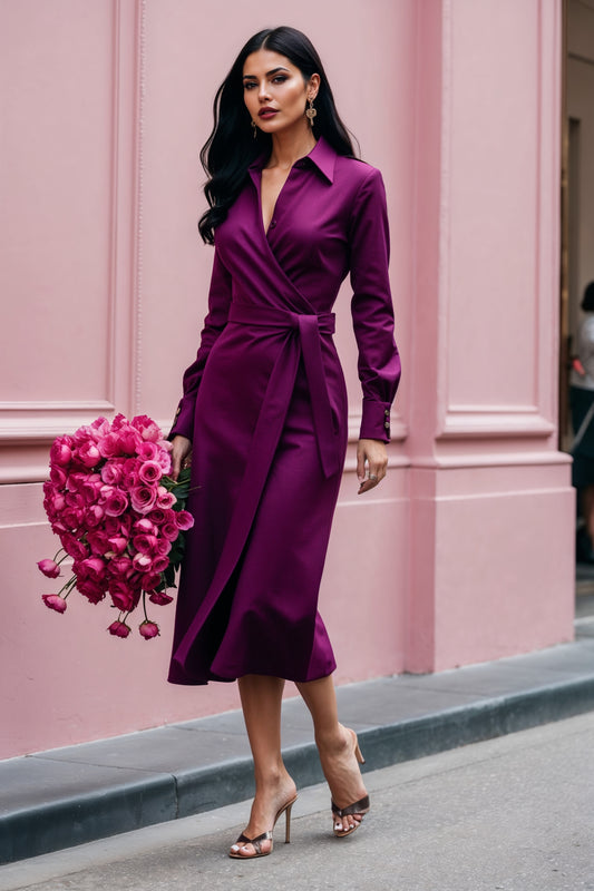 007. Lexington Dress in Violet